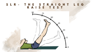 SLR- the straight leg raise test